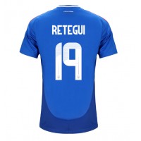 Echipament fotbal Italia Mateo Retegui #19 Tricou Acasa European 2024 maneca scurta